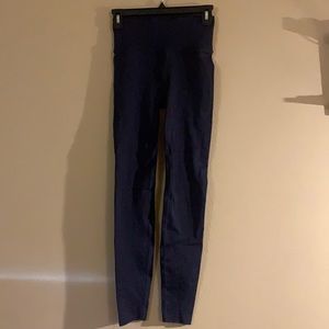 Fabletics sculptknit high-waist navy blue leggings